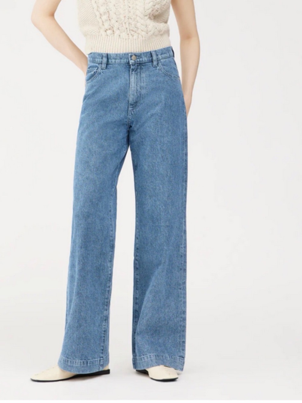 DL1969 ZOIE WIDE LEG JEANS